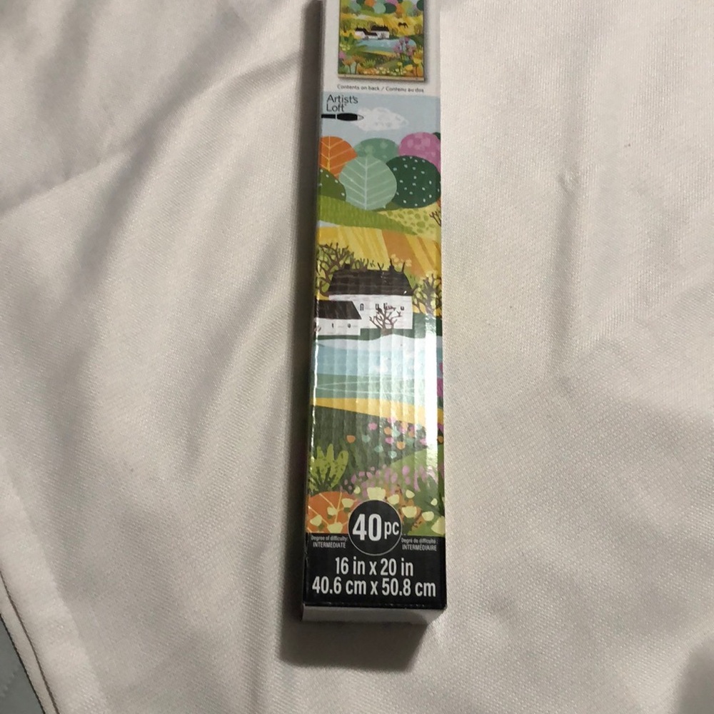 Colorful Nature Scene Paint-by-Number Kit - Picture 10 of 10